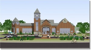 new Claymont Library