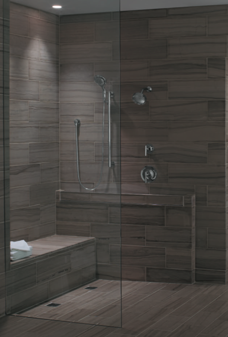 to install zero entry shower how Remodel Contractors  Delaware Home Improvement Bathroom