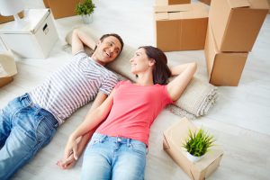 couple moving into new home