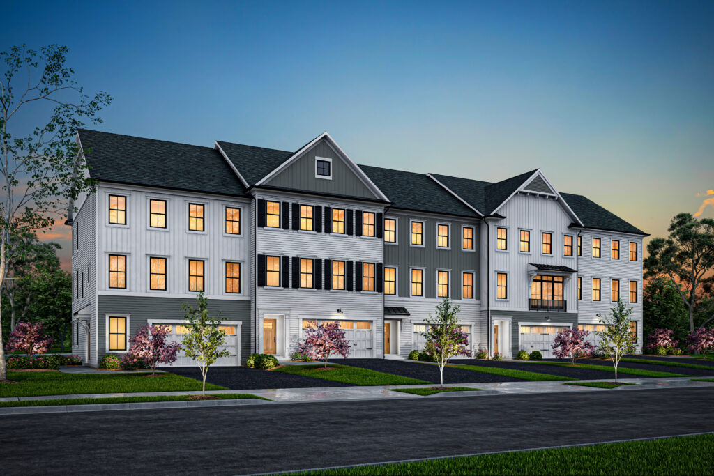 the enclave at longwood preserve townhome community in kennett square pa