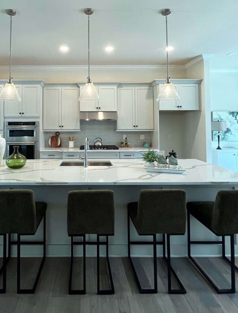 new build kitchen in longwood preserve