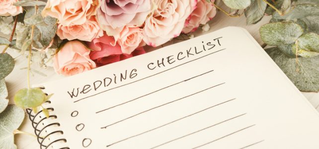 Wedding checklist