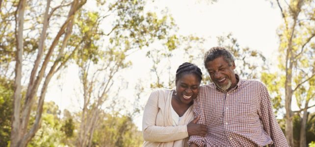 mature older couple